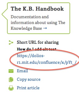 link sharing block